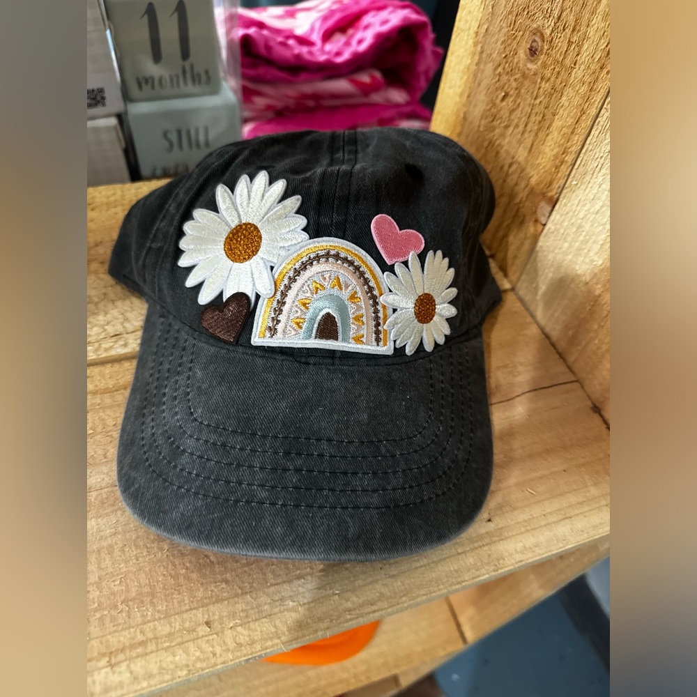 Patch work baseball cap